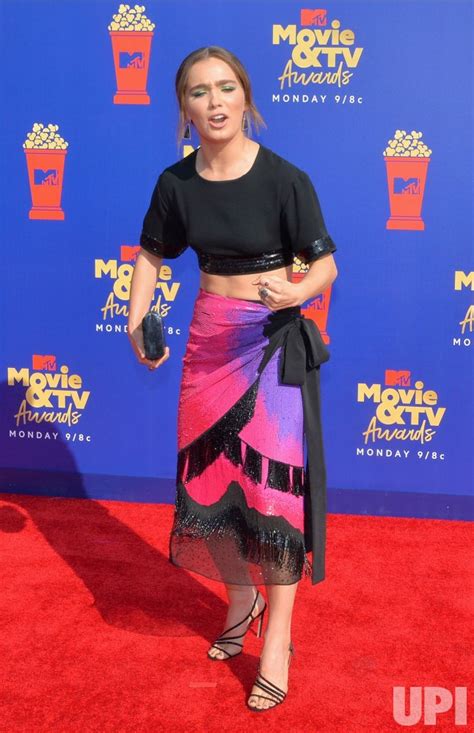 Photo Haley Lu Richardson Attends The Mtv Movie And Tv Awards In Santa