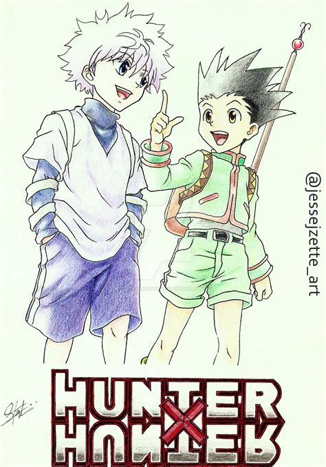 Gon And Killua By Jessejzette On Deviantart