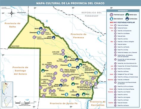 Mapa Cultural De La Provincia Del Chaco Ex