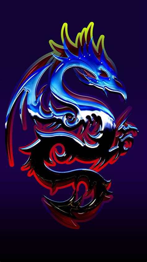 Dragon Blue Dragon Dragons Iphone Iphone Walllpaer Red Red