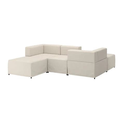 At your doorstep faster than ever. KUNGSHAMN 3-seat modular sofa - Idekulla pink/beige ...