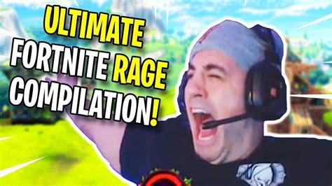 Ultimate Fortnite Rage Compilation 8 Youtube