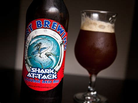 Port Brewing Shark Attack Double Red Ale The Beerly