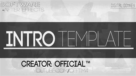Free After Effects Intro Templates Wdownload 3 Youtube