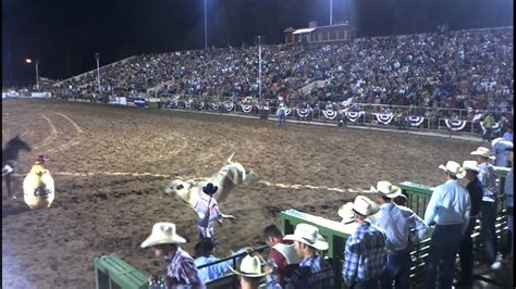 Bull Rider Gets Flipped Ogden Utah Rodeo Youtube