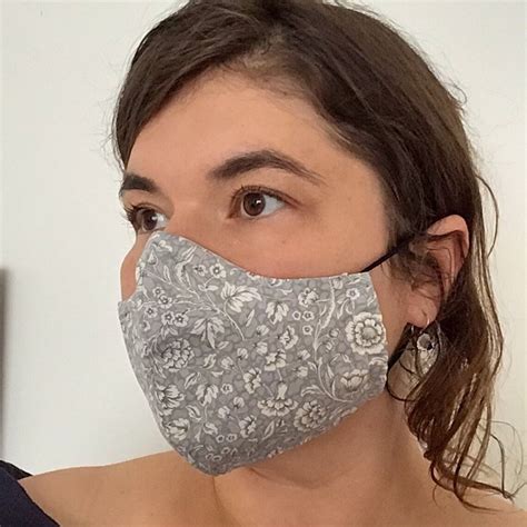 Easy To Breathe Face Mask Unisex Handmade In Uk 100 Cotton Etsy