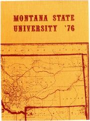 Montana State University Bozeman Montanan Yearbook Bozeman Mt