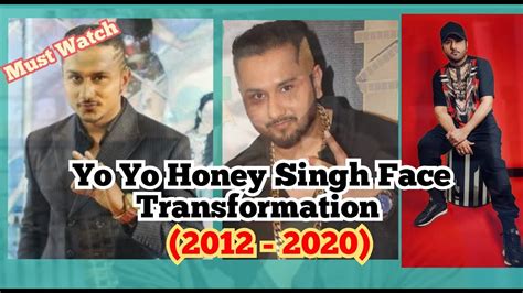 Yo Yo Honey Singh Face Transformation 2012 2020 Yo Yo Old Look New Lookhair Style