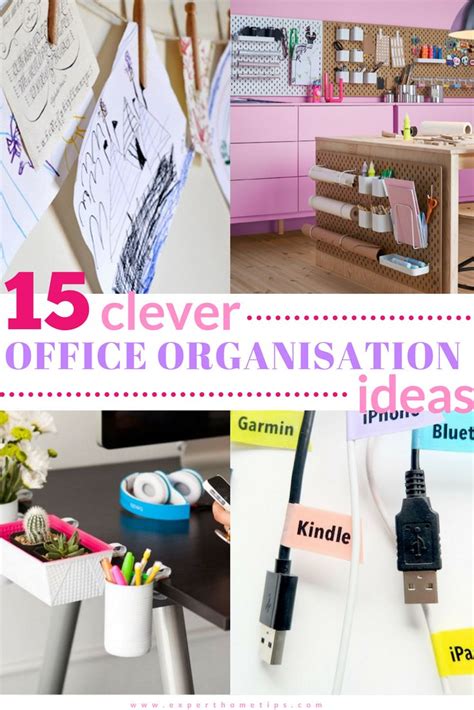19 Office Organisation Ideas Thatll Transform A Cluttered Workspace