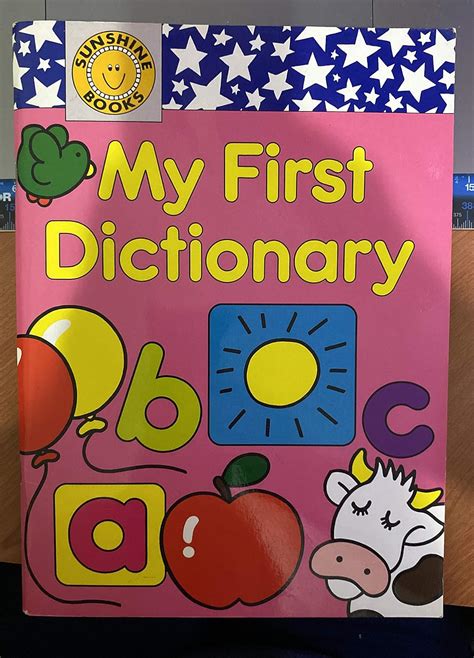 My First Dictionary Sunshine 9780780261686 Books