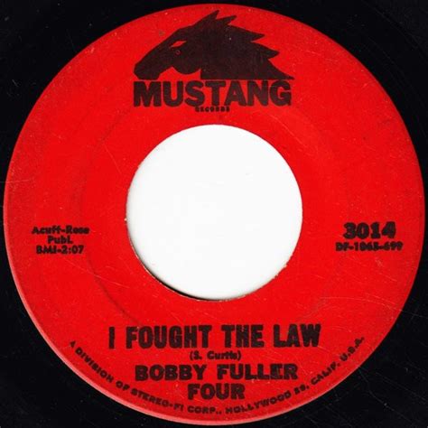 Bobby Fuller Four I Fought The Law 1965 Monarchvinyl Pressing Vinyl Discogs