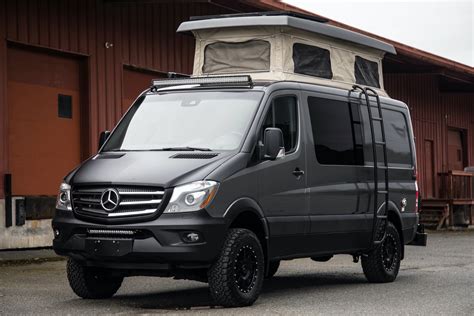 In today's market, sprinter conversion vans are built to allow maximum interior height. 2017 Mercedes-Benz Sprinter 2500 4x4 Sportsmobile Camper ...