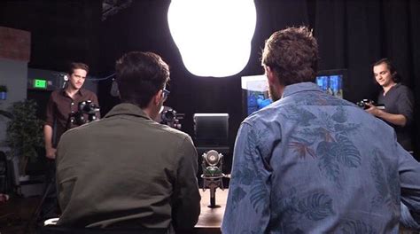 Behind The Scenes Are Always So Cool Good Mythical Morning Rhett And Link Youtube