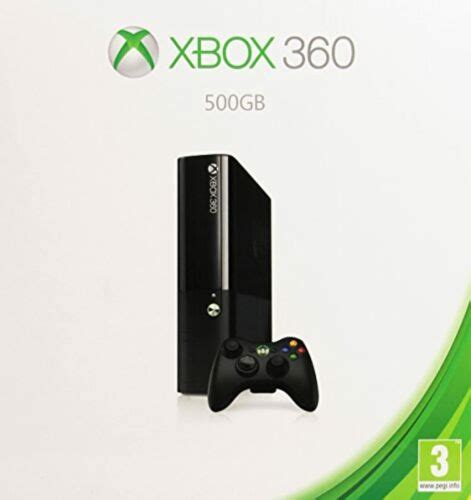 Microsoft Xbox 360 E Model 500gb Console Very Good 6z Ebay