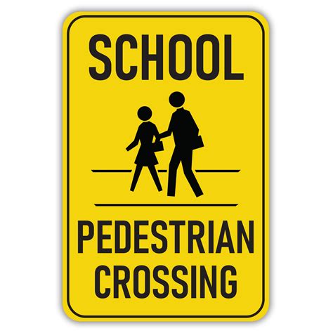 School Pedestrian Crossing American Sign Company