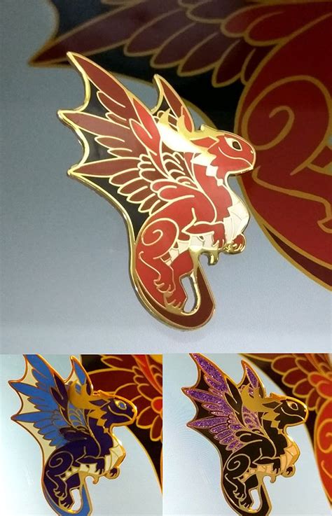 Dragon Enamel Pin By Sandara Enamel Pins Enamel Pin Collection