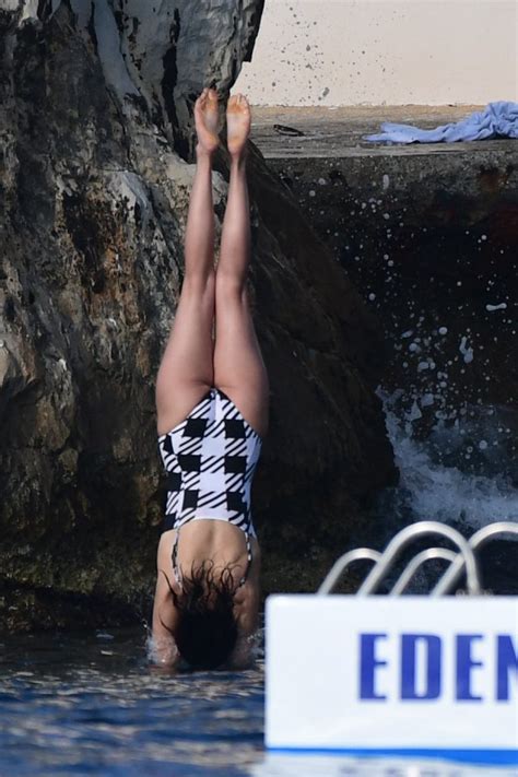 Nina Dobrev In Sexy Swimsuit Kissing Grant Mellon The Fappening
