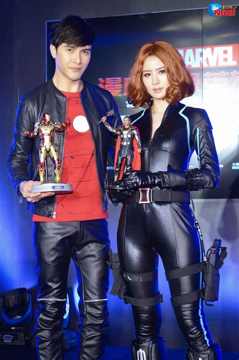 Taiwanese Model Transforms Into Black Widow For Age Of Ultron Event