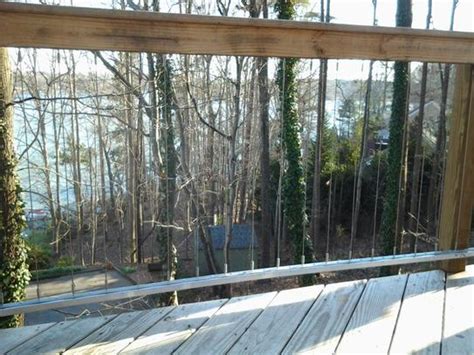 This system is the first of its kind. Vertical Stainless Steel Cable Railing Kit for 42 in. High ...