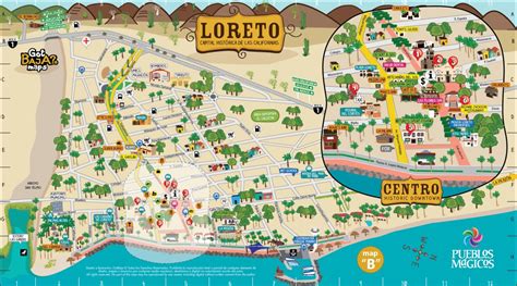 Loreto Bcs Map