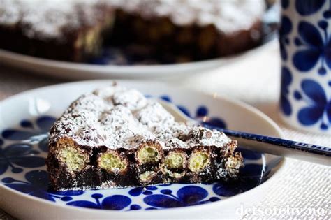 Kladdekake Med Sjokoladekrisp Deilig Mat Dessert Ideer Sunne Desserter