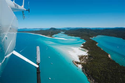 Whitsunday Cruise Fly Great Barrier Reef Tour Helicopter Flight