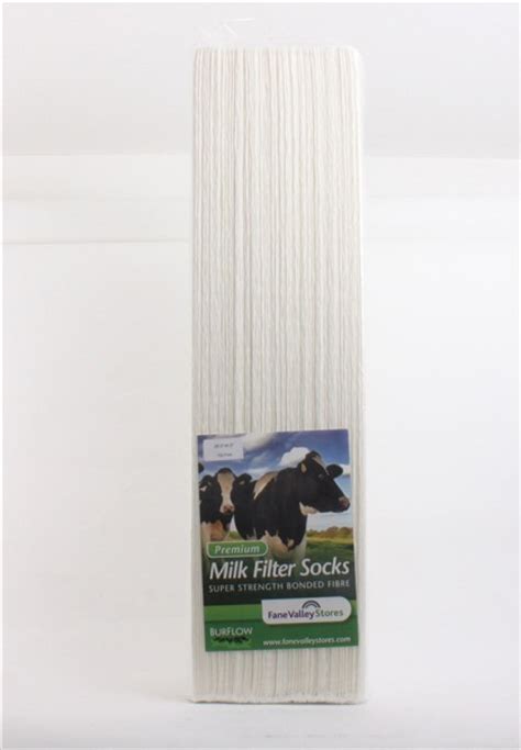Buy Burflow Milk Filter Socks 26 X 6 X 100 Pack From Fane Valley