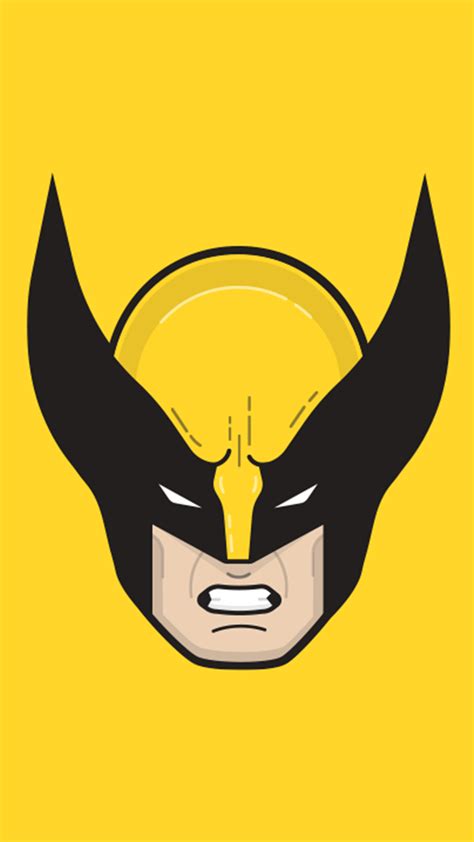 Wallpaper Illustration Logo Wolverine Cartoon Superhero Head