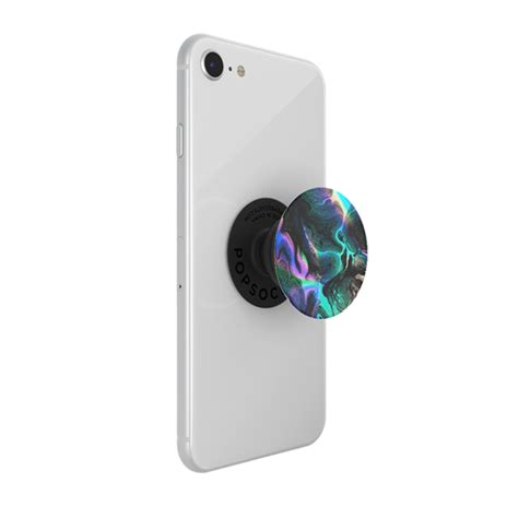 Popsockets Phone And Tablet Swappable Popgrip Oil Agate