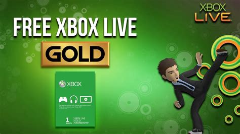 How To Get Free Xbox Live Gold Membership 2018 Youtube