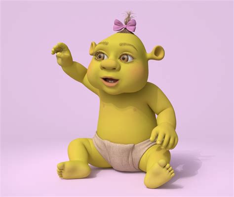 Cristian Dumitriu Ogre Baby Shrek The Third Dreamworks