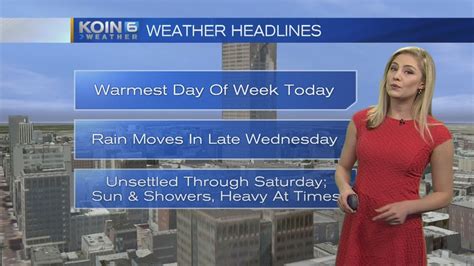 4pm Tuesday Evening Forecast KOIN 6 News June 6 2017 YouTube