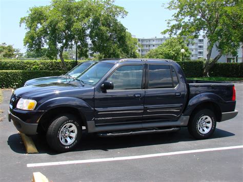 The sport trac is an explorer suv with a pickup bed out back. 2001 Ford Explorer Sport Trac - Pictures - CarGurus