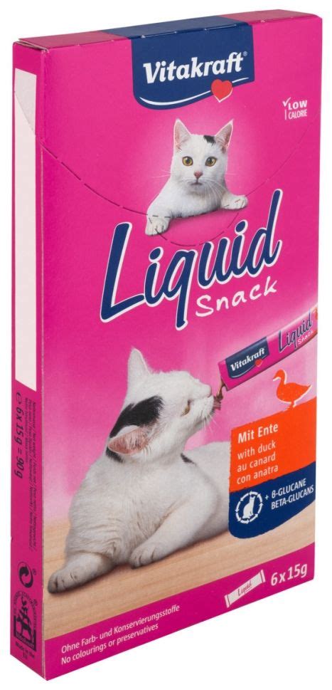 Cat Liquid Snack ТЕЧЕН СНАКС ЗА КОТКИ с ПАТЕШКО МЕСО и β глюкан за