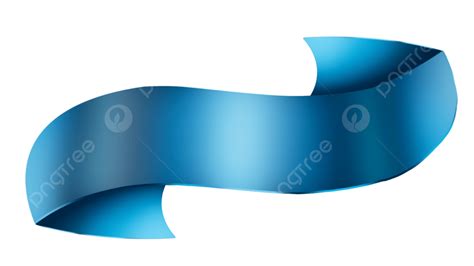 Wavy Ribbon Clipart Hd PNG Transparent Wavy Blue Ribbon Clipart Blue
