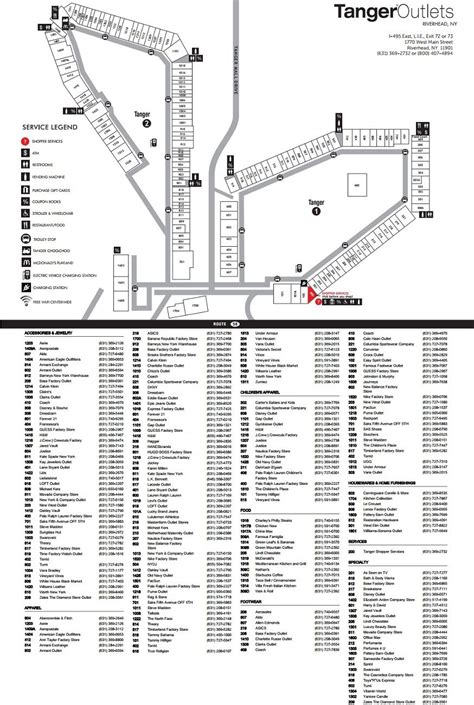 Tanger Outlets San Marcos Map Maping Resources