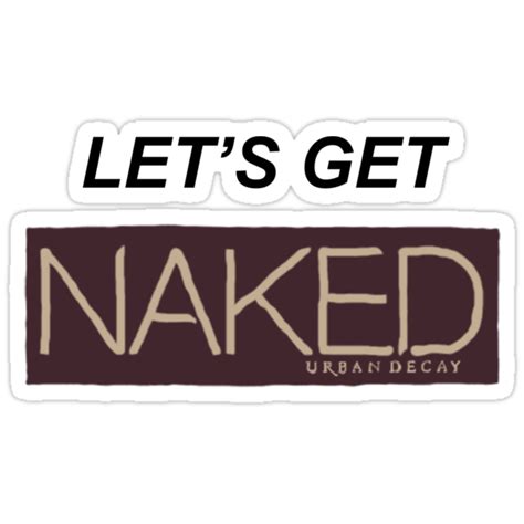 let s get naked palette stickers by heykayday redbubble