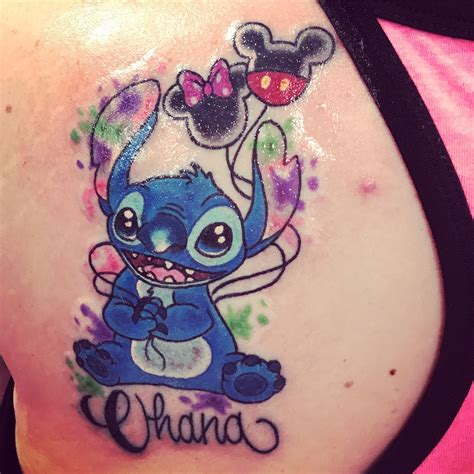 Stitch Tattoo Ohana Disney Balloons Stitch Tattoo Tattoos Disney