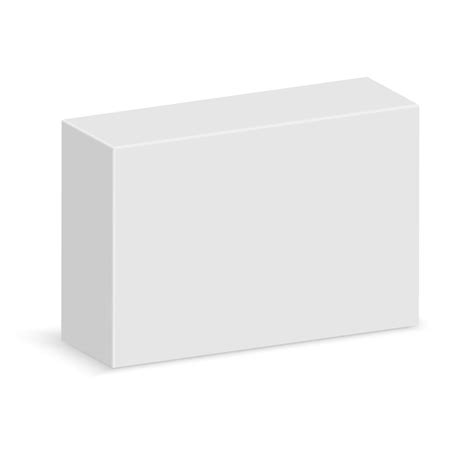Premium Vector Realistic White Blank Box
