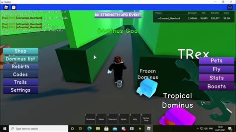 How To Find The Hidden Capsule In Dominus Lifting Simulator Roblox