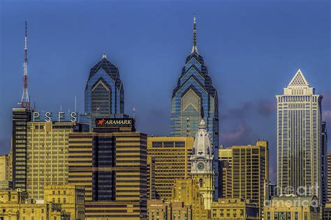 Philadelphia City Hall Skyline Photograph By Nick Zelinsky