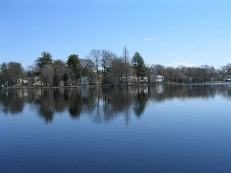Holbrook Ma Still Waters Of Lake Holbrook In The Morning Photo