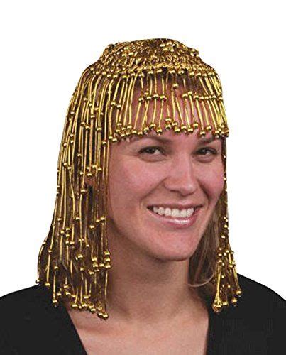 star power cleopatra egyptian queen headpiece gold one size hair beads beaded headpiece