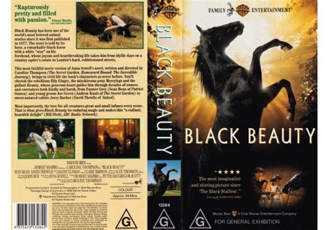 Black Beauty 1994 On Warner Home Video Australia Vhs Videotape