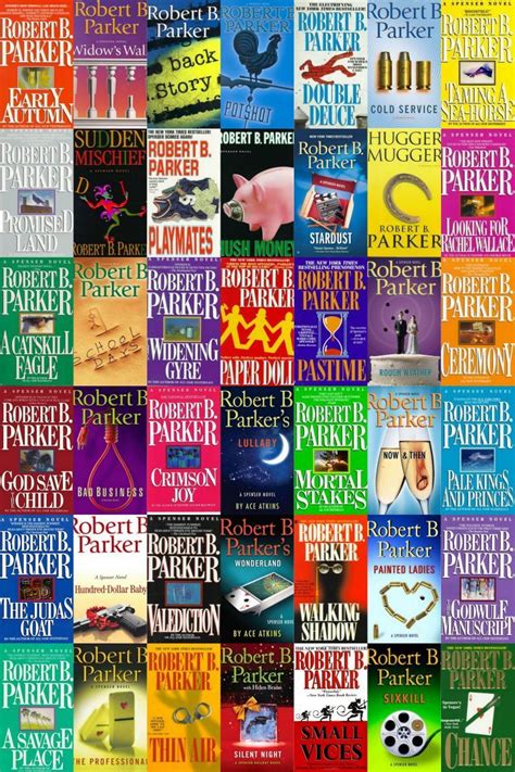 Series was designed to cover groups of books generally understood as such (see wikipedia: Robert B. Parker's Private Detective 'Spenser" mystery ...