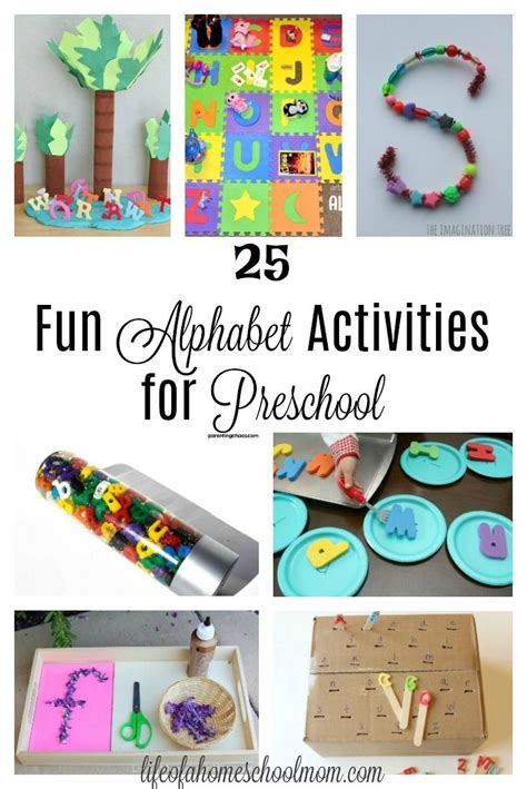 25 Fun Alphabet Activities For Preschoolers Mom For All Seasons