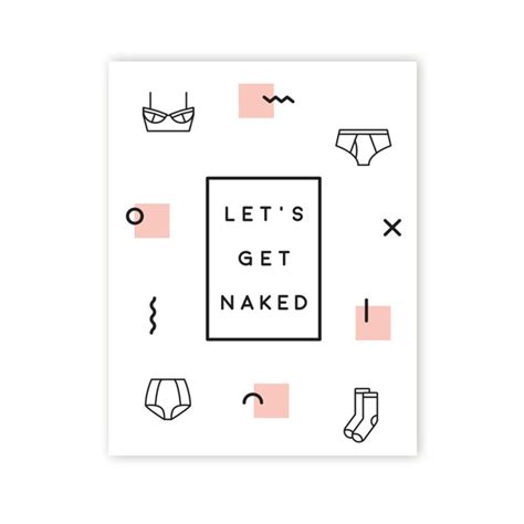Naked Valentine Card Etsy