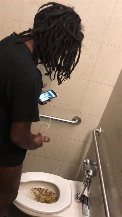 Thug W Dreads Caught Beating In Library With Cum ThisVid Com