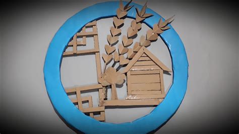 Gunakan hiasan dinding secukupnya, hiasan dinding yang berlebihan dari segi ukuran dan jumlahnya, akan membuat ruangan tampak sempit dan pengap. DIY HOME DECOR | HIASAN DINDING DARI KARDUS, SIMPLE DAN ...