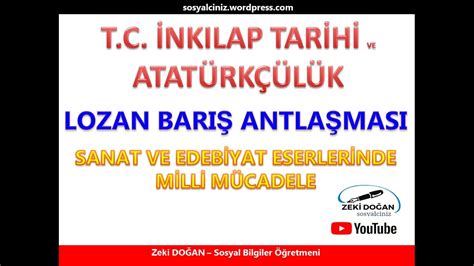 Check spelling or type a new query. Lozan Barış Antlaşması-Sanat ve Edebiyat Eserlerinde Milli ...